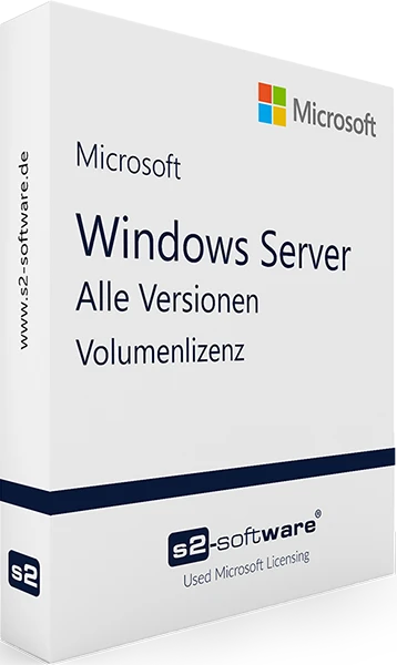 Produktbox s2-Software | Windows Server Volumenlizenz